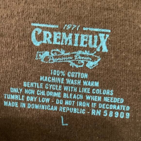 Cremieux Long Sleeve T-Shirt Womens L Long Sleeve Crewneck Graphic Pullover Tee - Picture 7 of 7